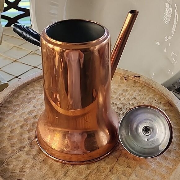 Copper Coffee Pot Coppercraft Guild Turkish Style Coffee Pot - Picture 9 of 13
